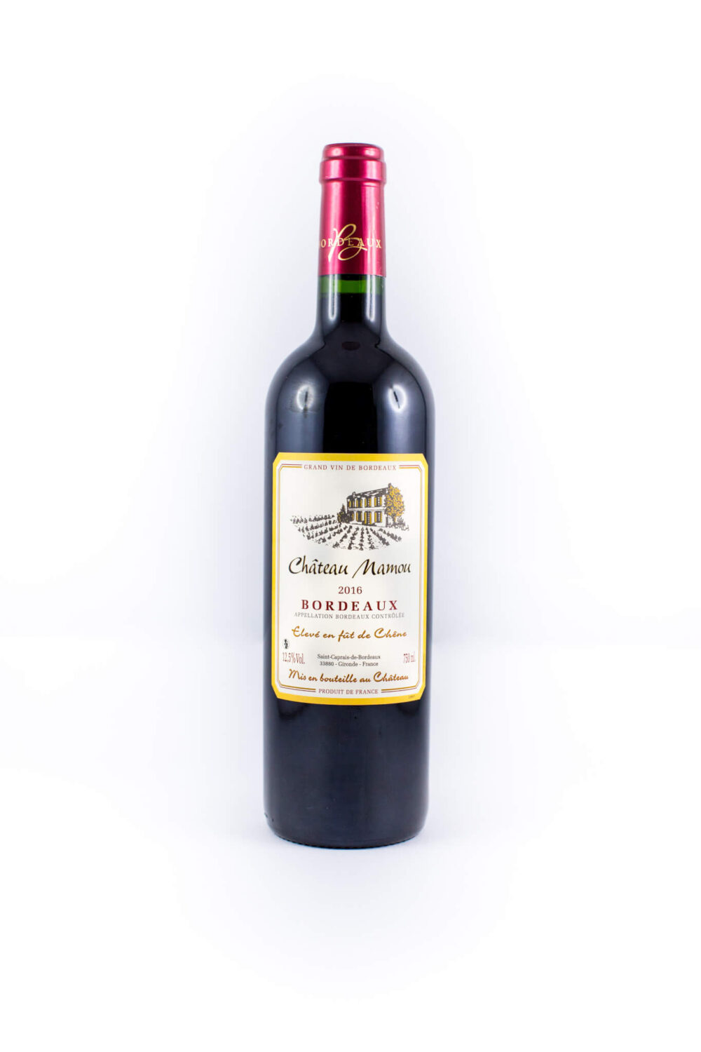 Wino francuskie AOP Bordeaux Cuvée Traditionnelle Château Mamou