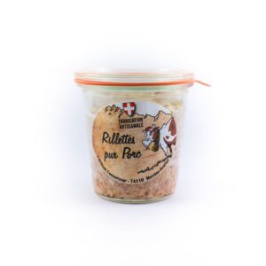 Rillettes rzemieślniczy czysta wieprzowina z Alp