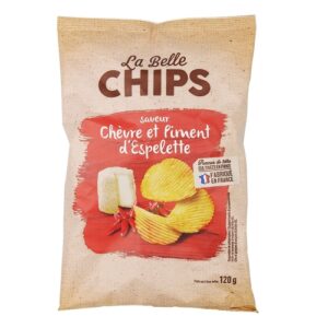 Chipsy La Belle kozi ser i papryka Espelette