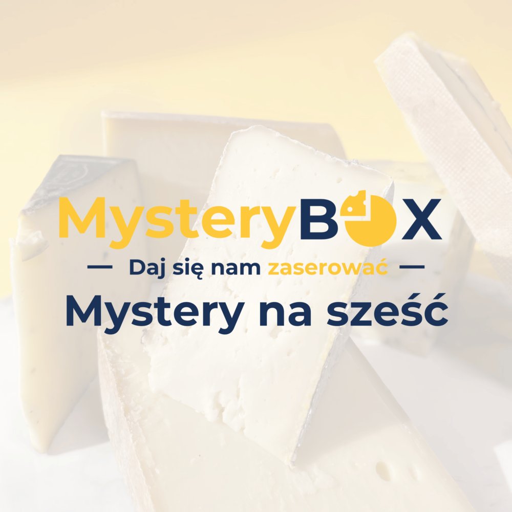 Mystery cheese | zestaw 6 serów