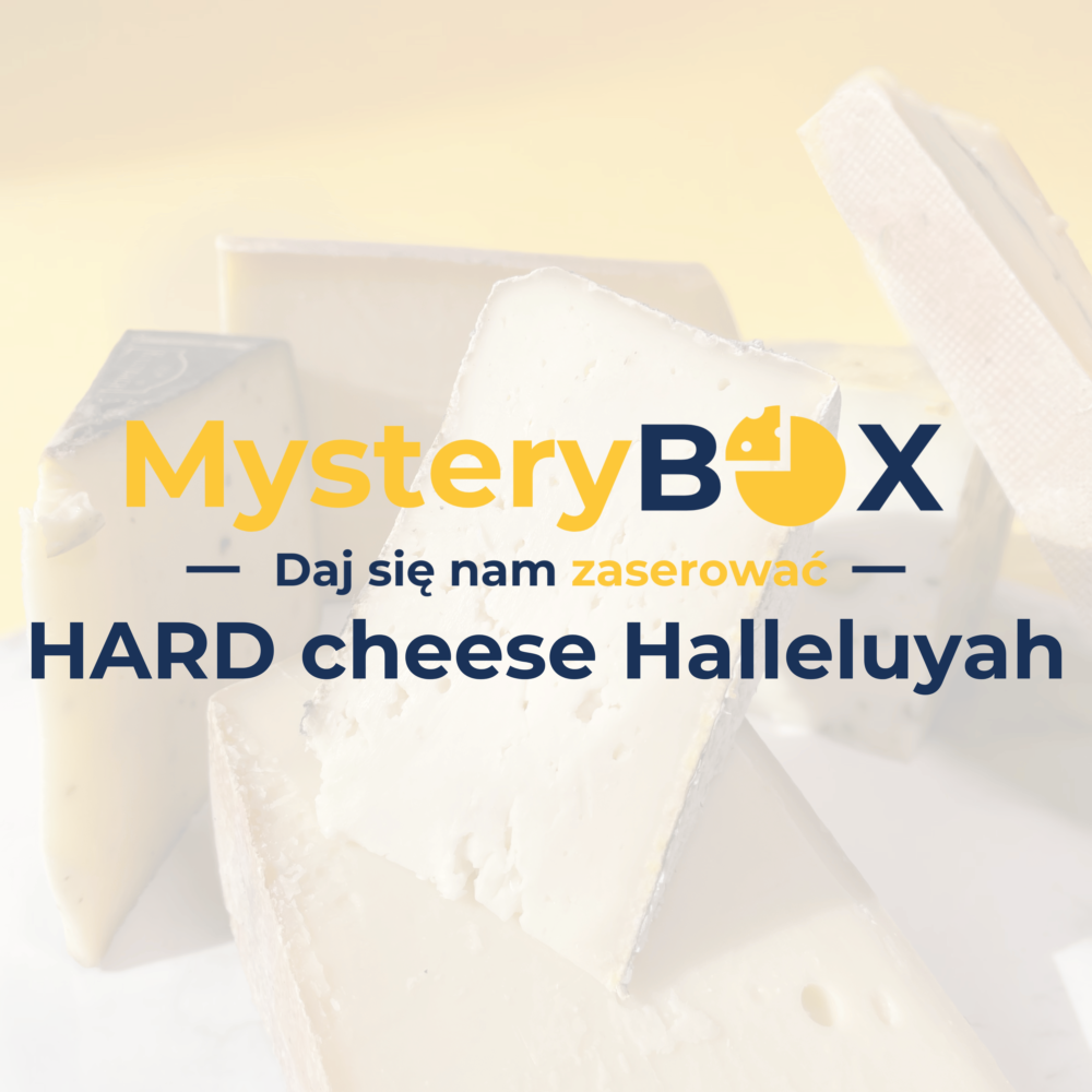 Hard cheese Halleluja | zestaw 5 twardych serów