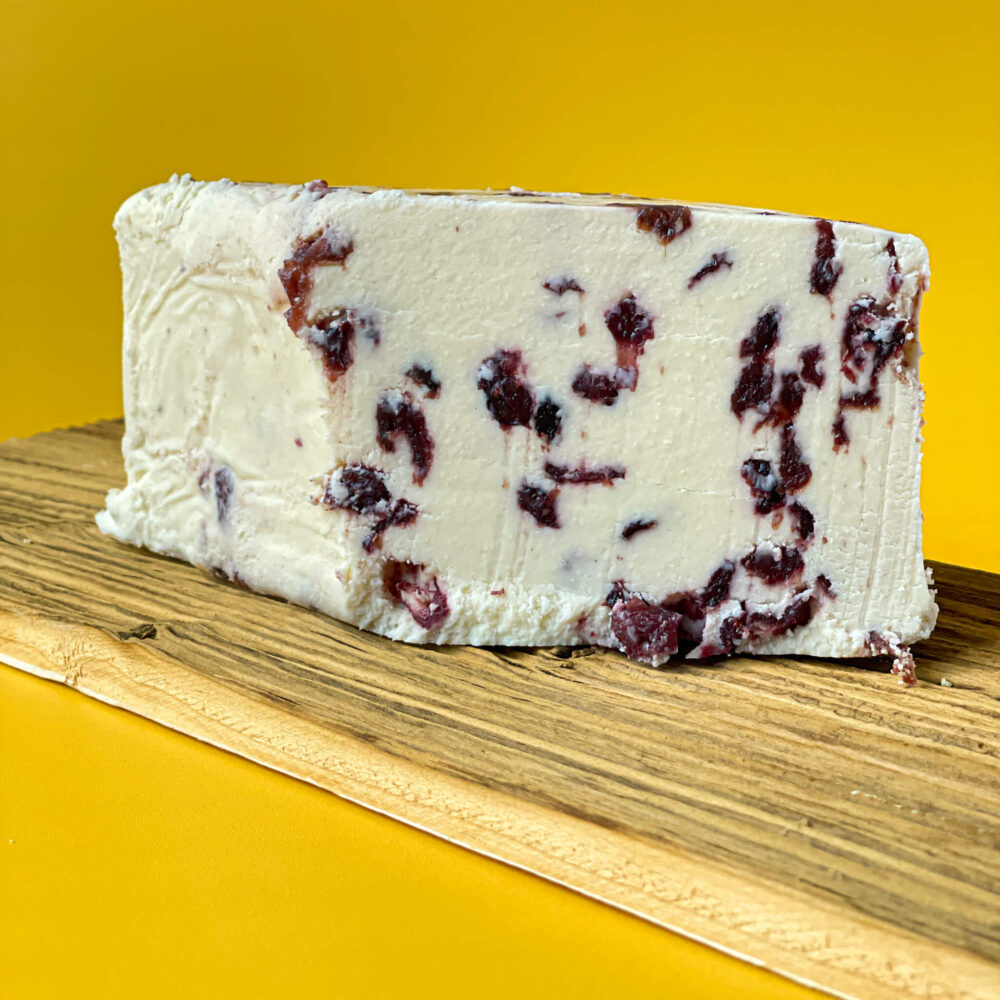 Ser angielski Wensleydale & Cranberries z dodatkiem żurawiny